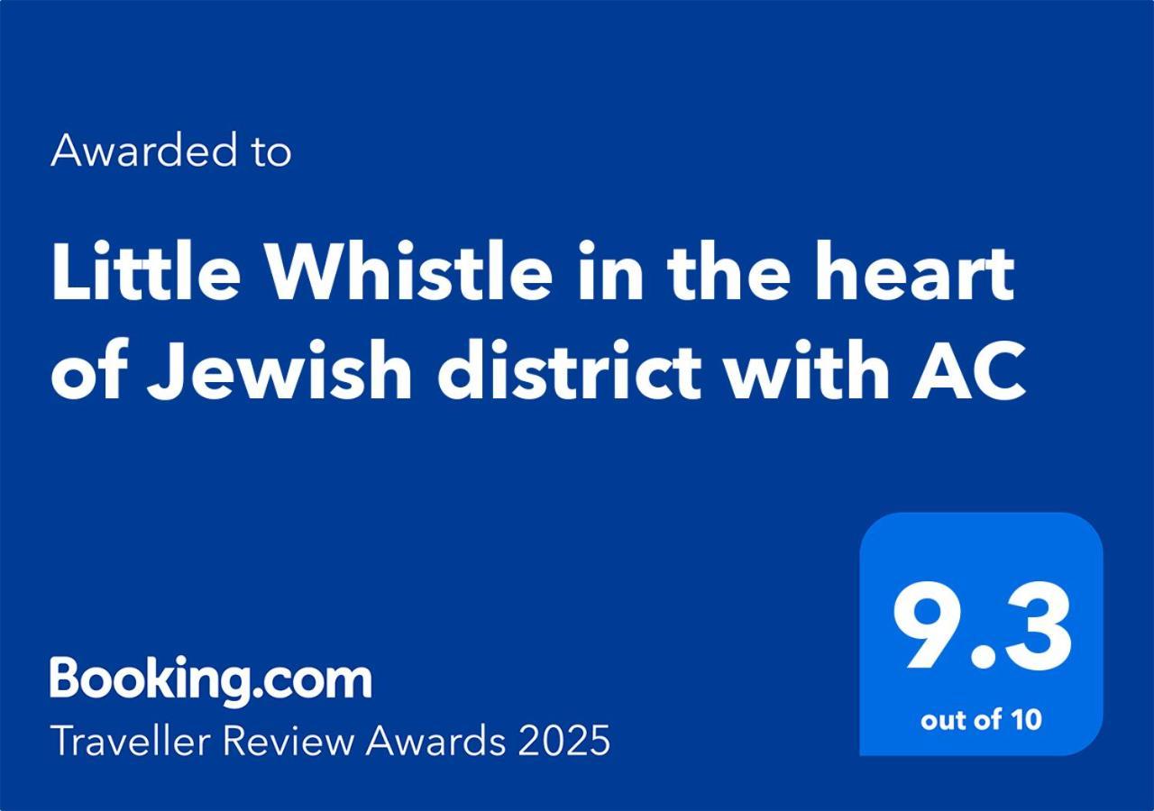 Little Whistle In The Heart Of Jewish District With Ac Apartment บูดาเปสต์ ภายนอก รูปภาพ